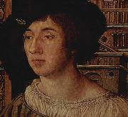 Ambrosius Holbein Portrat eines jungen Mannes oil on canvas